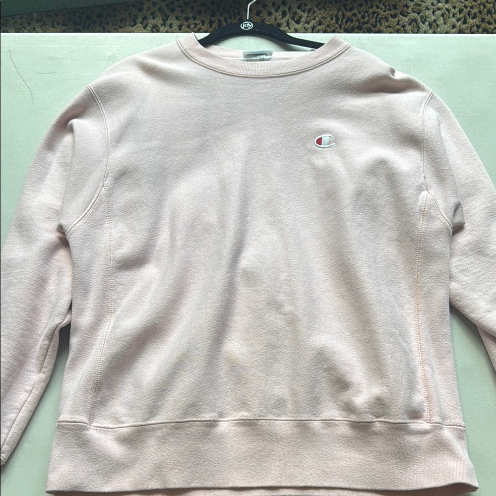 Champion Light Pink Sweatshirt